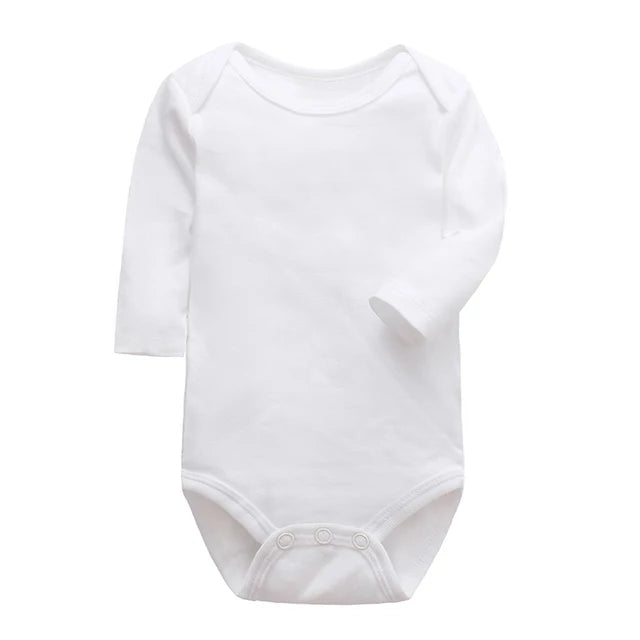 Newborn Footed Pajamas – Cotton Long-Sleeve Romper for Boys & Girls