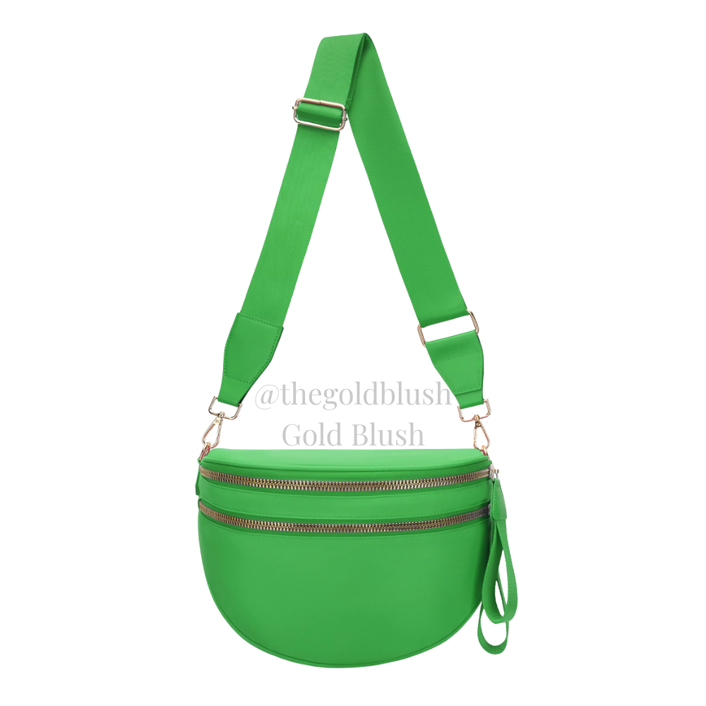 Gold Blush BEST SELLING Nylon Bum Bag Crossbody Bag MORE COLORS!