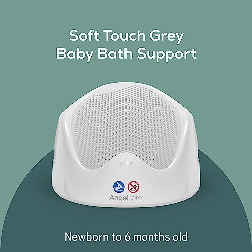 2pcs Angelcare Baby Bath Support – Soft Touch with Water Level Indicator