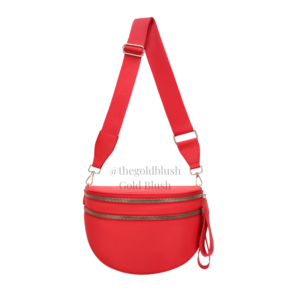 Gold Blush BEST SELLING Nylon Bum Bag Crossbody Bag MORE COLORS!