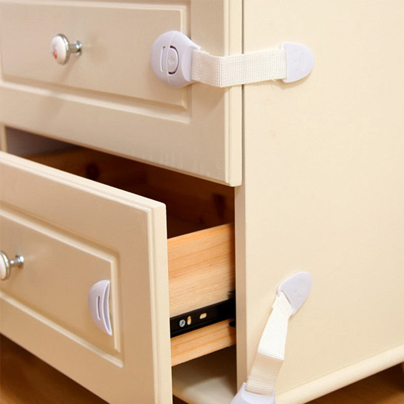 5/10pcs Baby Safety Locks – Drawer, Door & Cabinet Protection