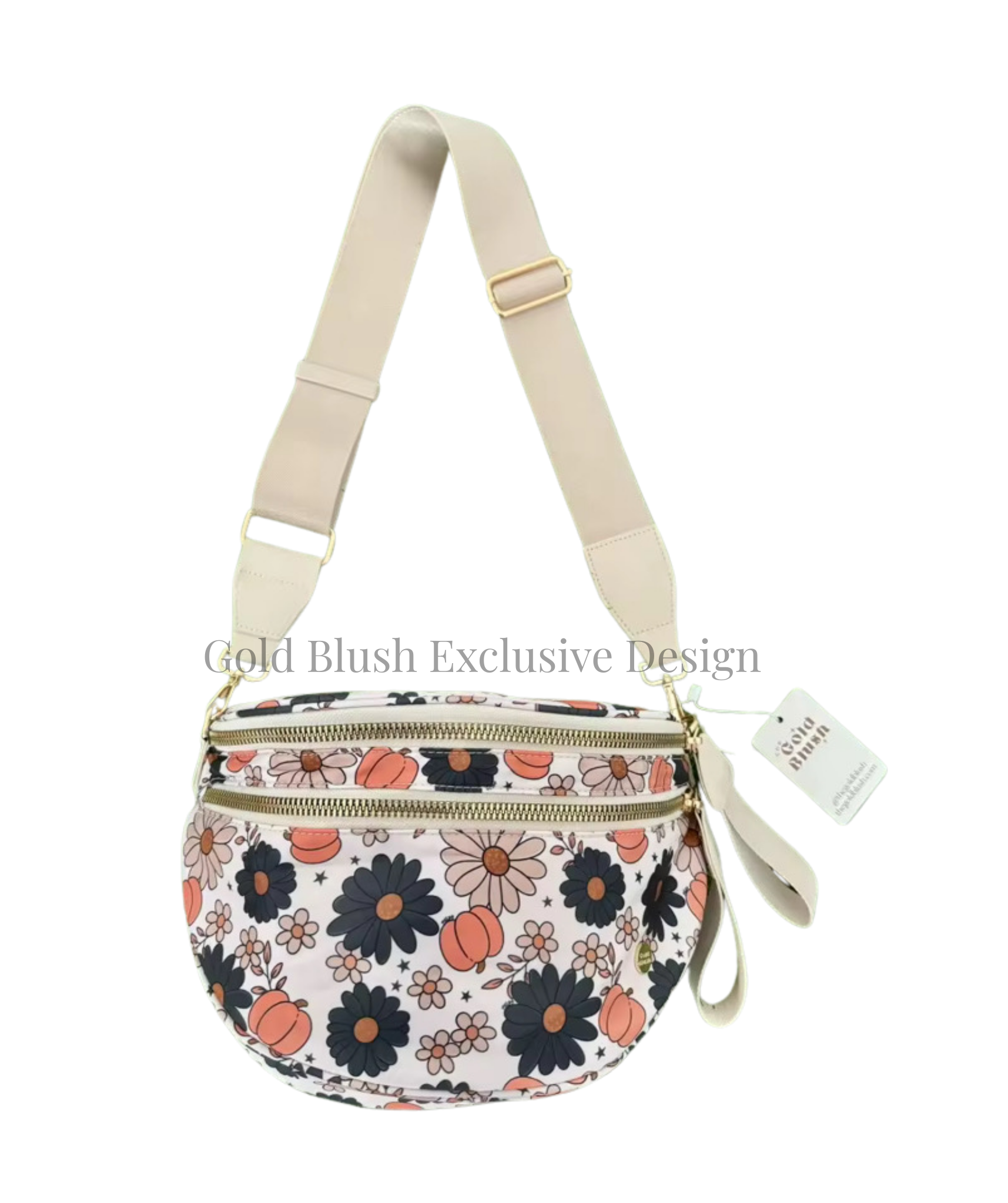 Gold Blush BEST SELLING Nylon Bum Bag Crossbody Bag MORE COLORS!