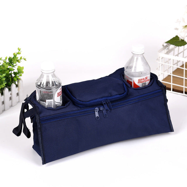 Baby Stroller Organizer – Bottle & Accessory Holder for Prams & Buggies