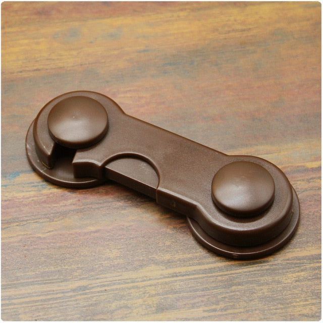 5pcs Plastic Cabinet Locks – Child Safety Drawer & Refrigerator Locks