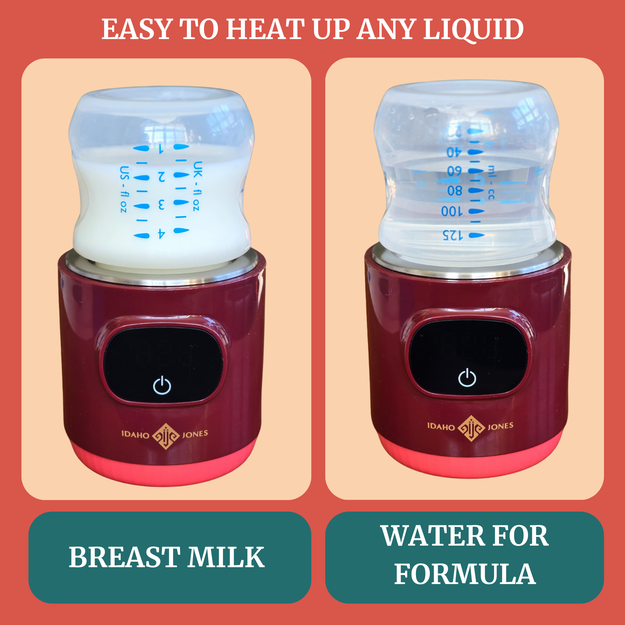 Portable Milk Warmer for Bottles - Simone