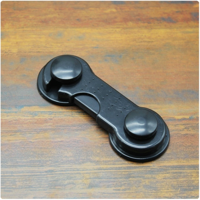 5pcs Plastic Cabinet Locks – Child Safety Drawer & Refrigerator Locks