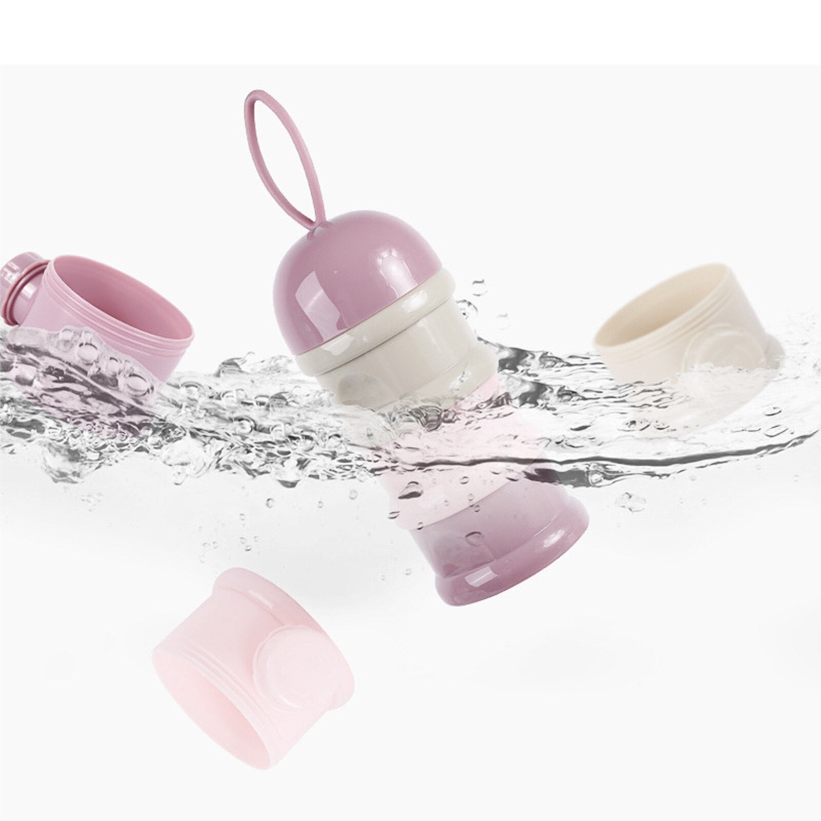 4-Layer Formula Container – Large-Capacity Baby Milk & Snack Storage