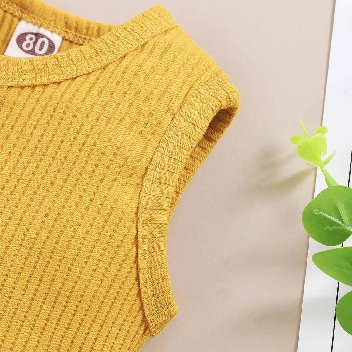 Toddler Solid Sleeveless Vest & Shorts Set – Baby Boys & Girls Outfit