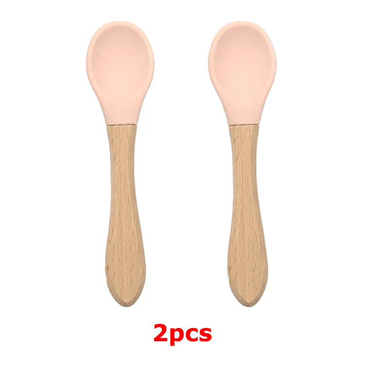 Baby Silicone Tableware – Suction Bowl & Spoon Set