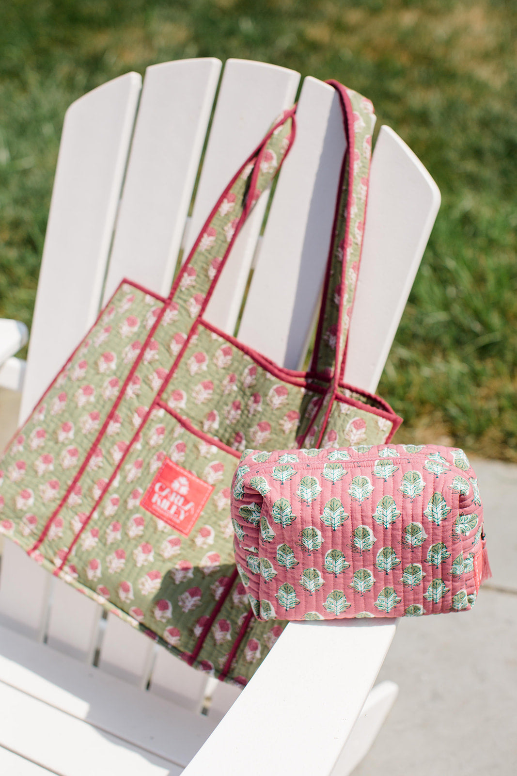 The Tami Tote and Pouch Set - Final Sale